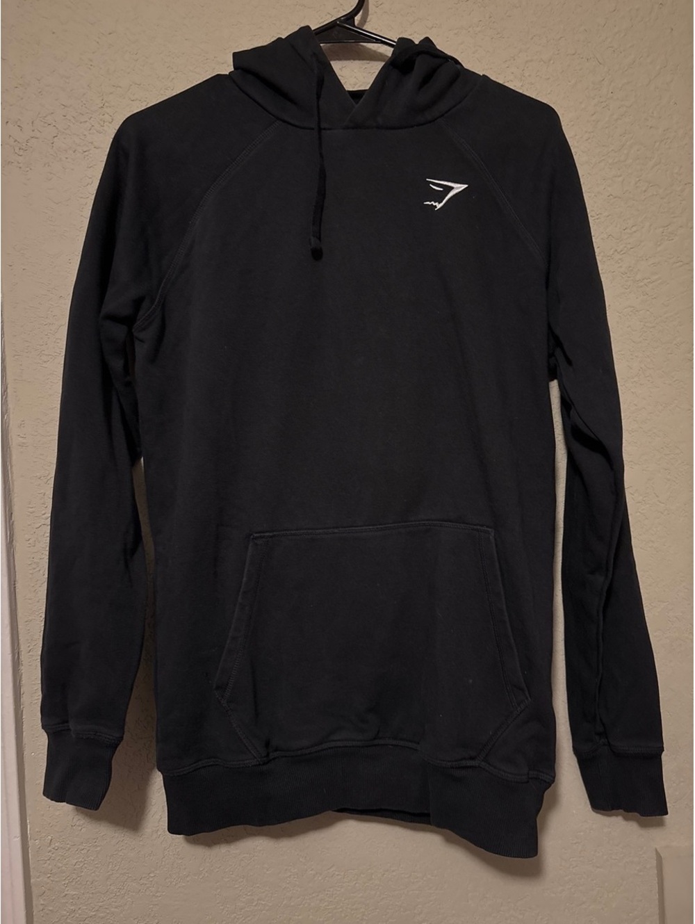 Gymshark Black Pullover Hoodie XS